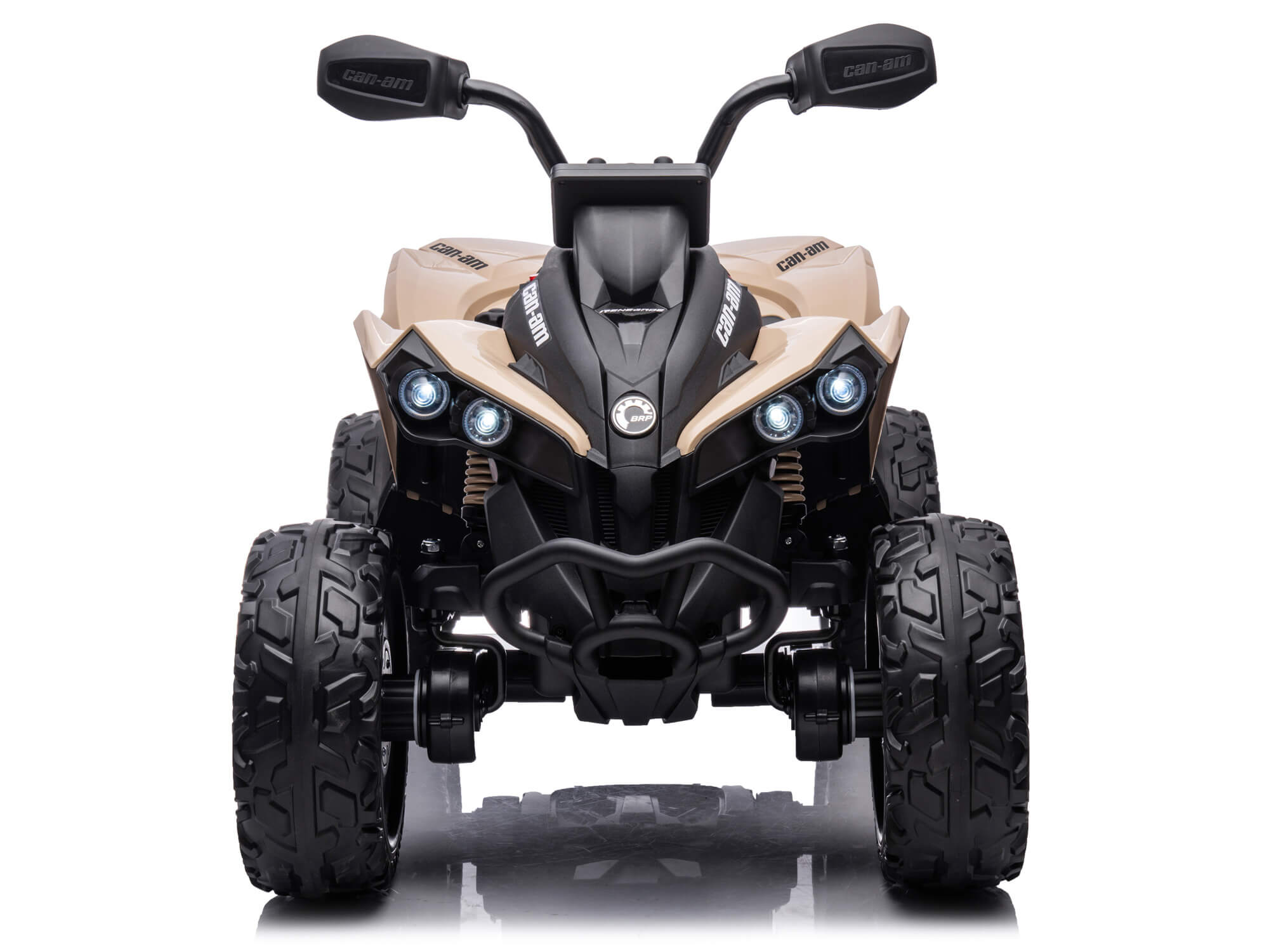 Moderno Kids Can-Am Renegade 24V 4WD Kids Ride-On ATV Quad | Desert Tan