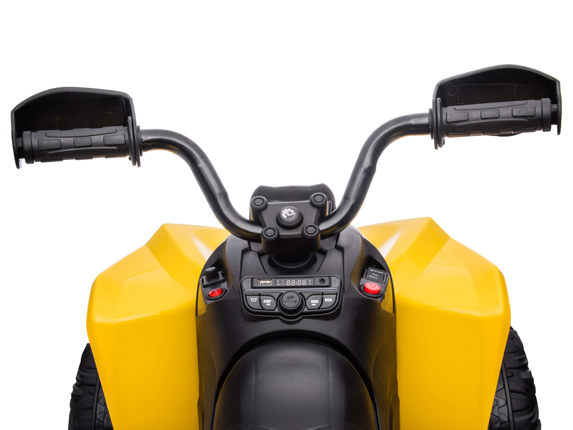 Moderno Kids Can-Am Renegade 24V 4WD Kids Ride-On ATV Quad | Yellow