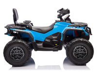 Moderno Kids Can-Am Outlander 24V 4WD Kids Ride-On ATV Quad | Blue