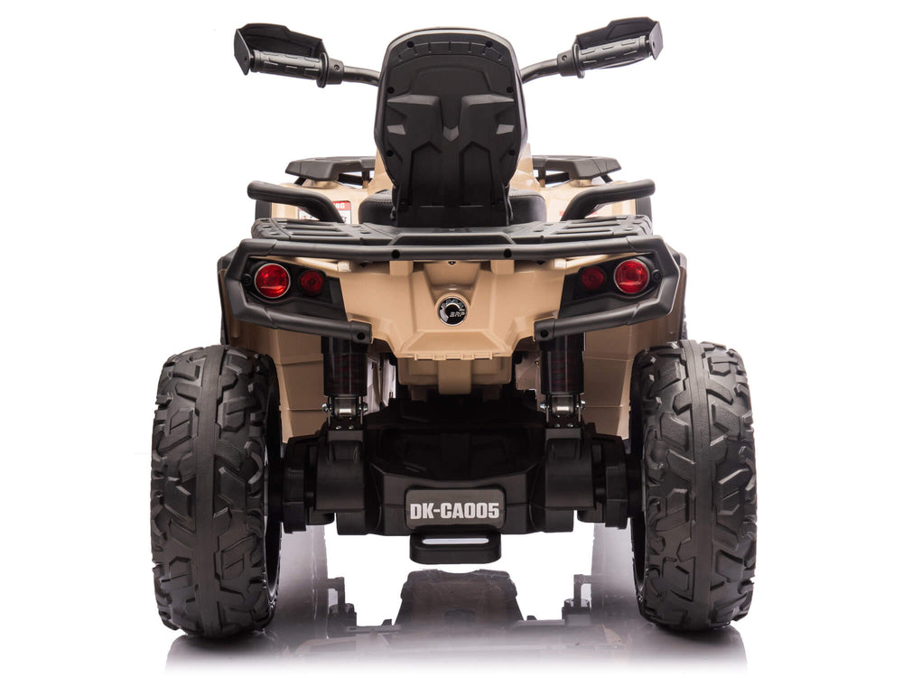 Moderno Kids Can-Am Outlander 24V 4WD Kids Ride-On ATV Quad | Desert Tan