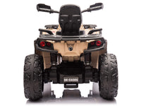 Moderno Kids Can-Am Outlander 24V 4WD Kids Ride-On ATV Quad | Desert Tan