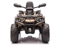 Moderno Kids Can-Am Outlander 24V 4WD Kids Ride-On ATV Quad | Desert Tan