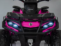 Moderno Kids Can-Am Outlander 24V 4WD Kids Ride-On ATV Quad | Deep Pink