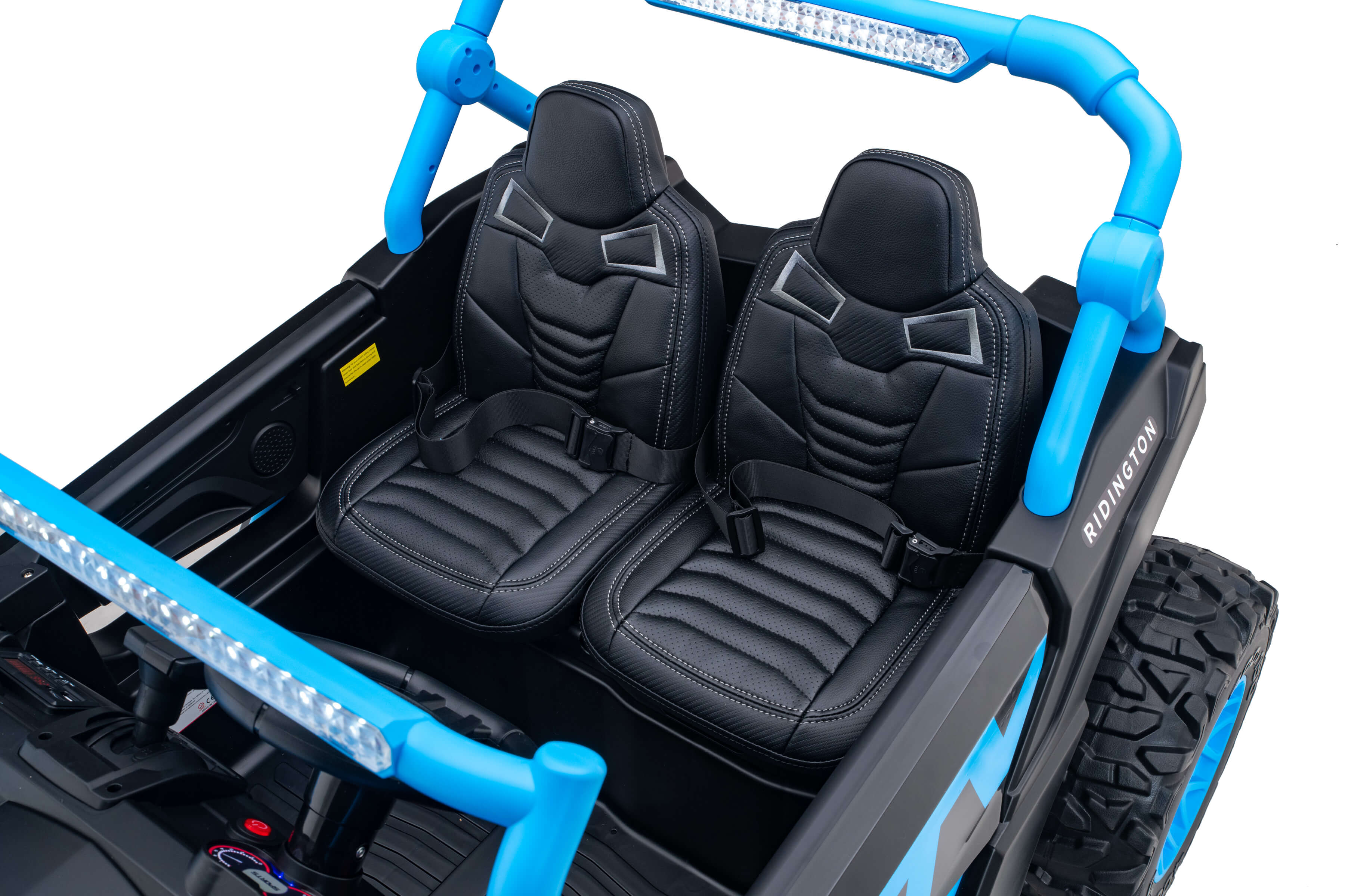 Moderno Kids Ridington MAX-R 24V Kids Ride-On UTV Buggy with R/C Parental Remote | Blue