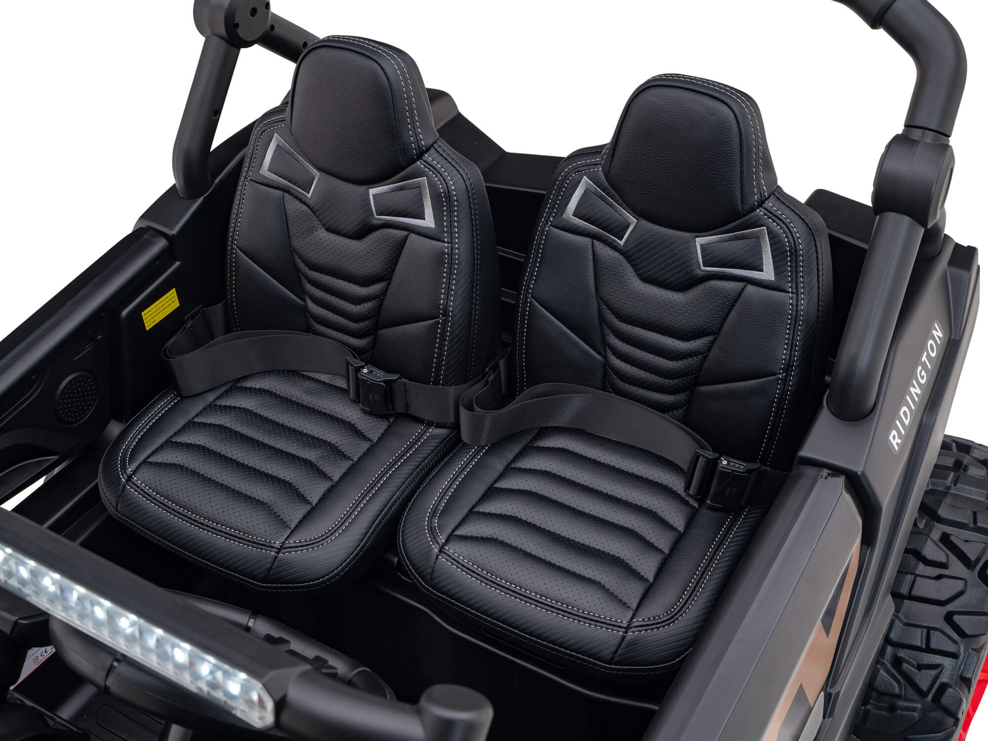 Moderno Kids Ridington MAX-R 24V Kids Ride-On UTV Buggy with R/C Parental Remote | Black