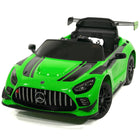Mercedes AMG GT3 EVO 12V Kids Ride-On Car with R/C Parental Remote | Green