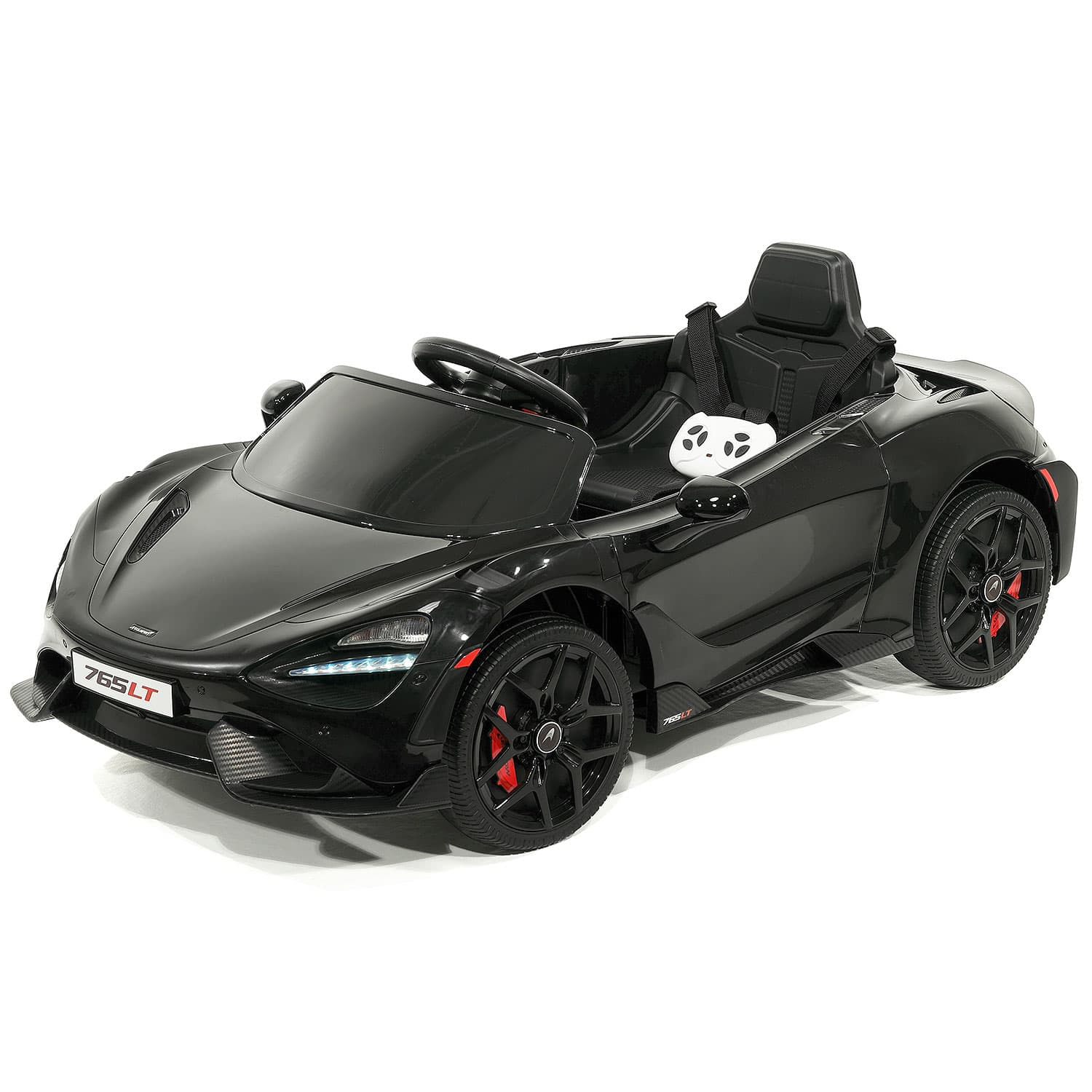 McLaren 765LT 12V Kids Ride-On Car with R/C Parental Remote | Black