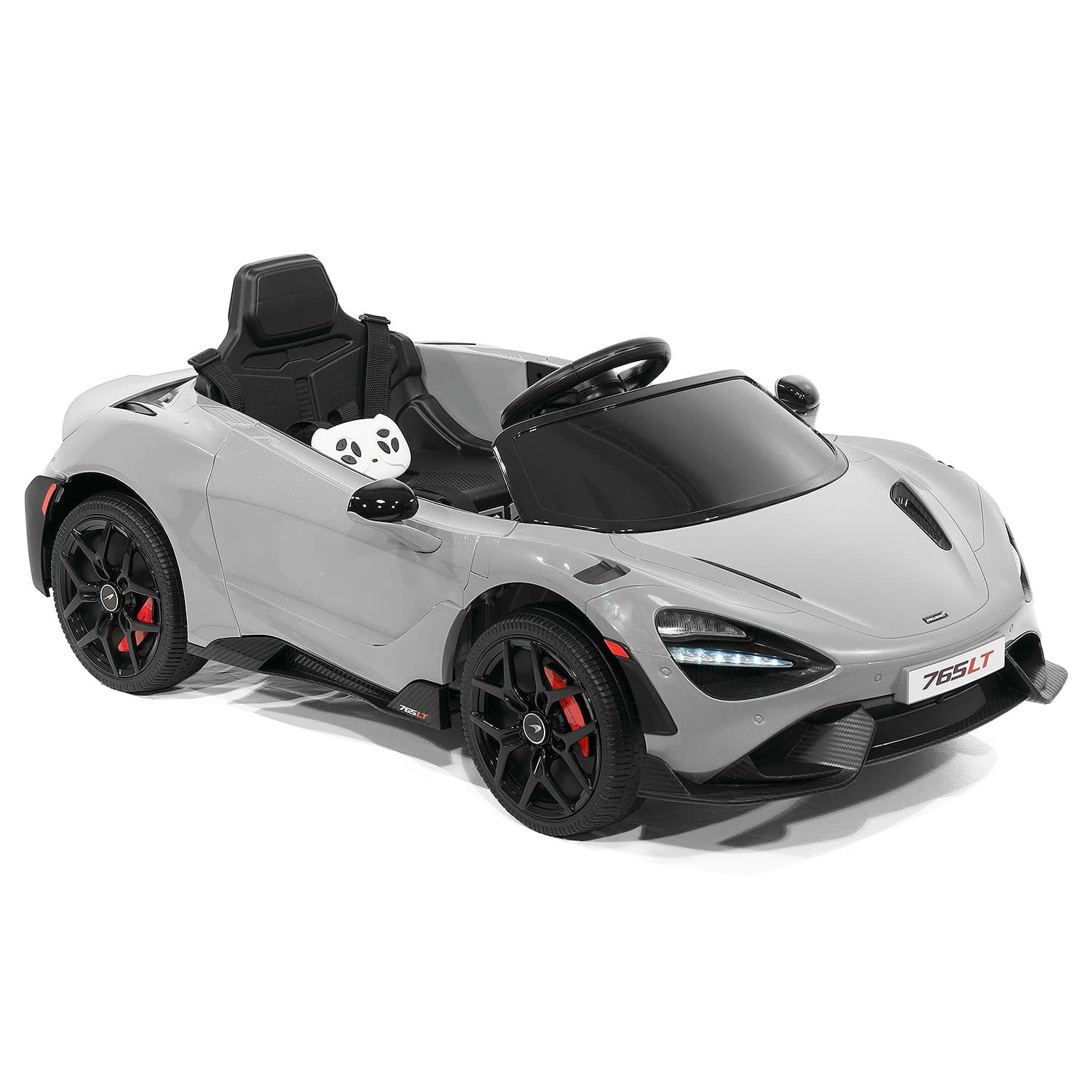 McLaren 765LT 12V Kids Ride-On Car with R/C Parental Remote | Gray