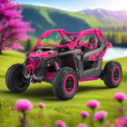 Can-Am Maverick Custom Edition 24V Kids Ride-On UTV Buggy Car | Deep Pink