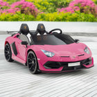 Lamborghini Aventador SVJ Drift Edition 24V Kids Ride-On Car with R/C Parental Remote | Pink