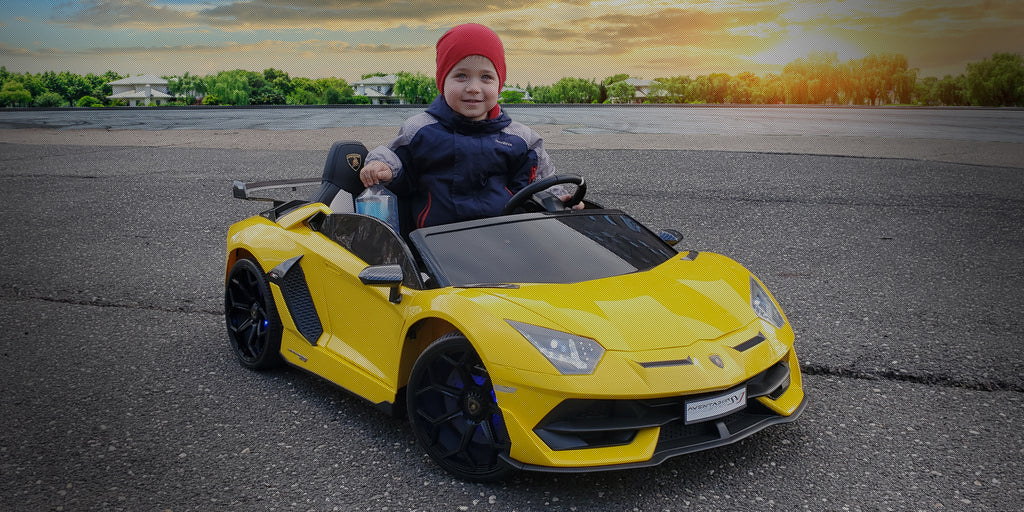 Moderno Kids Lamborghini Aventador 24V Rideon Car with Parental Remote Control