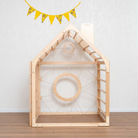 Moderno Kids Kids Wooden Climbing Playhouse
