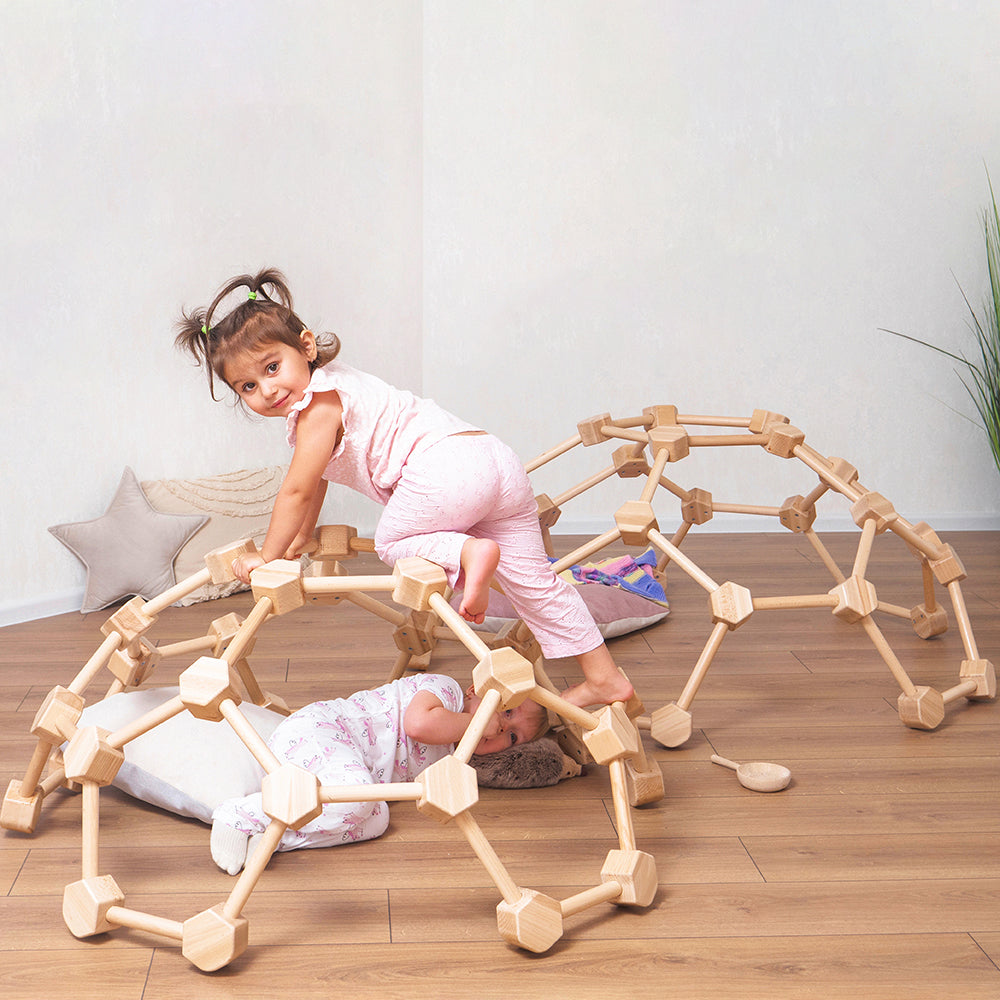 Moderno Kids Kids Wooden Climbing Dome