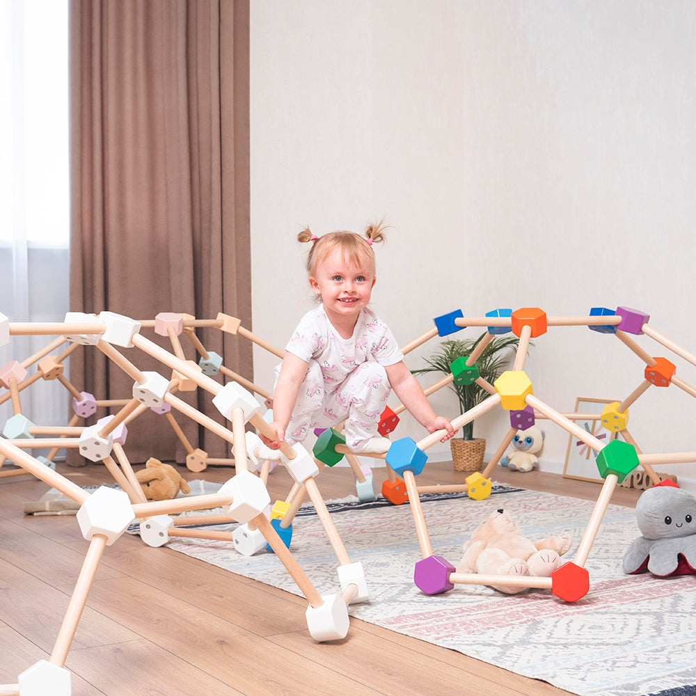 Moderno Kids Kids Wooden Climbing Dome