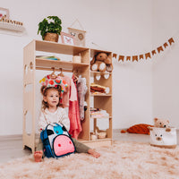 Kids Montessori Closet
