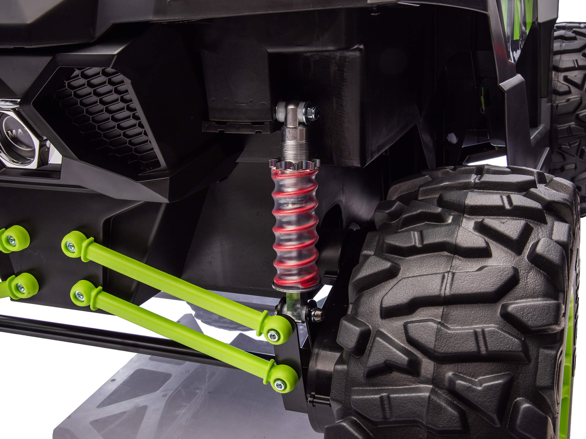 Moderno Kids Ridington MAX-R 24V Kids Ride-On UTV Buggy with R/C Parental Remote | Green