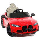 BMW M4 12V Kids Ride-On Car with R/C Parental Remote | Red