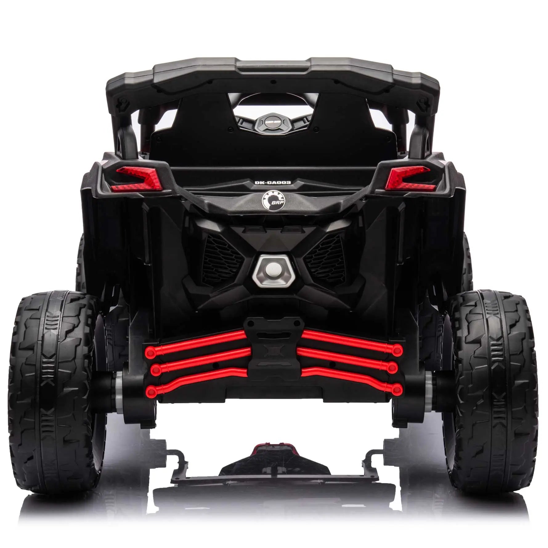 Moderno Kids Can-Am Maverick Custom Edition 24V Kids Ride-On UTV Buggy Car | Red