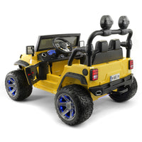 Moderno Kids Trail Explorer 24V Kids Ride-On Car Truck with R/C Parental Remote | Yellow
