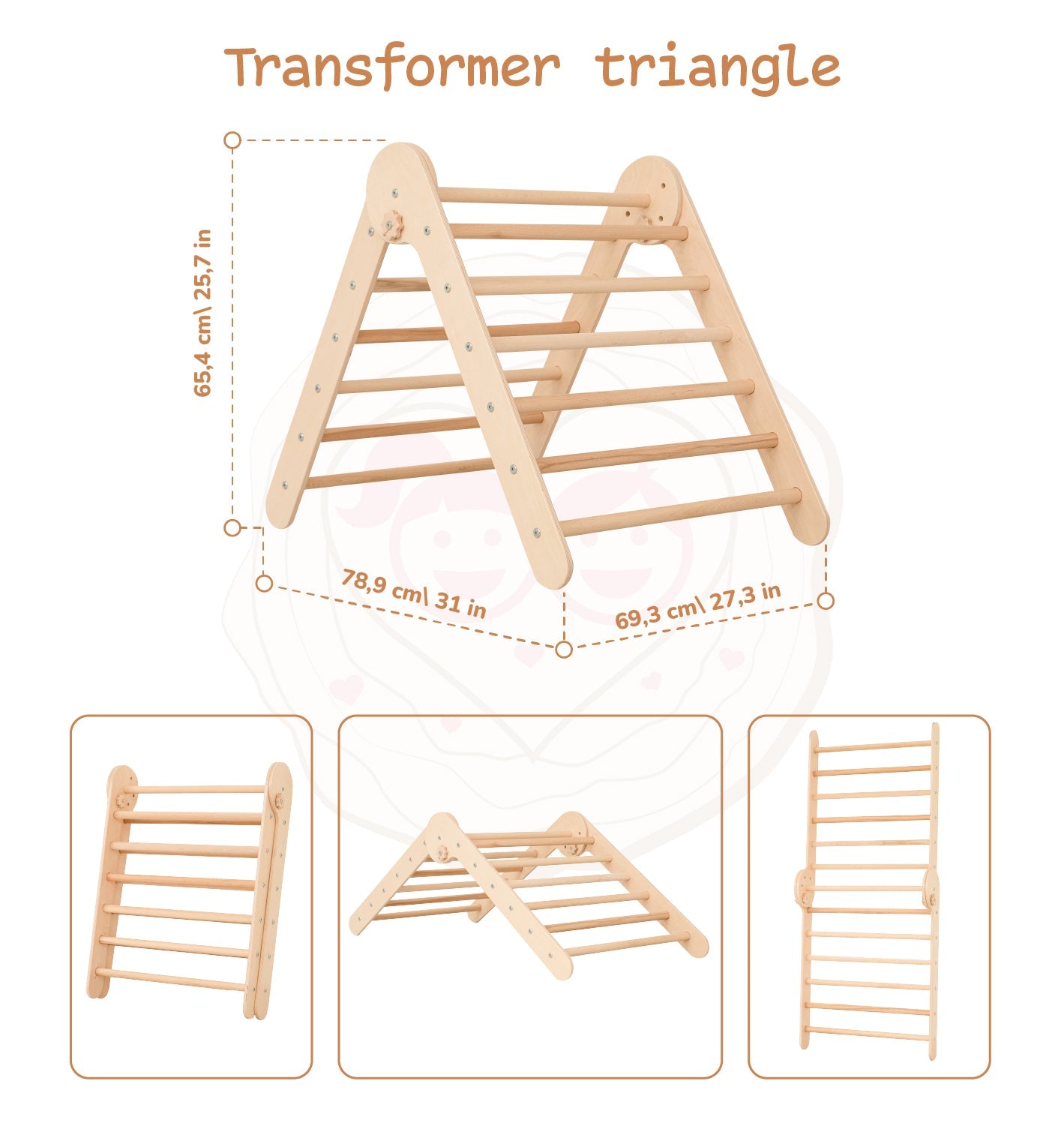 Moderno Kids Kids Triangle Climber