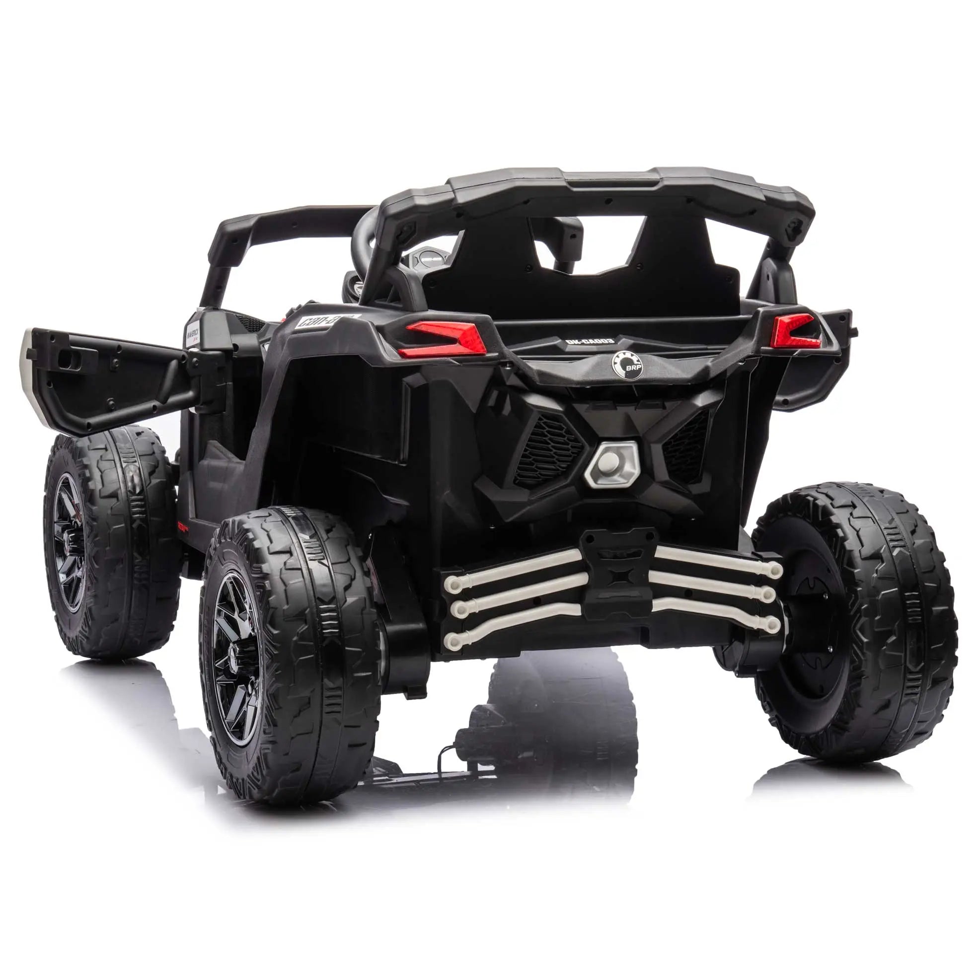 Moderno Kids Can-Am Maverick Custom Edition 24V Kids Ride-On UTV Buggy Car | White