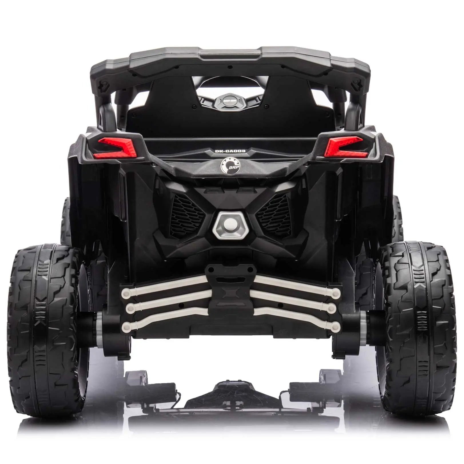 Moderno Kids Can-Am Maverick Custom Edition 24V Kids Ride-On UTV Buggy Car | White