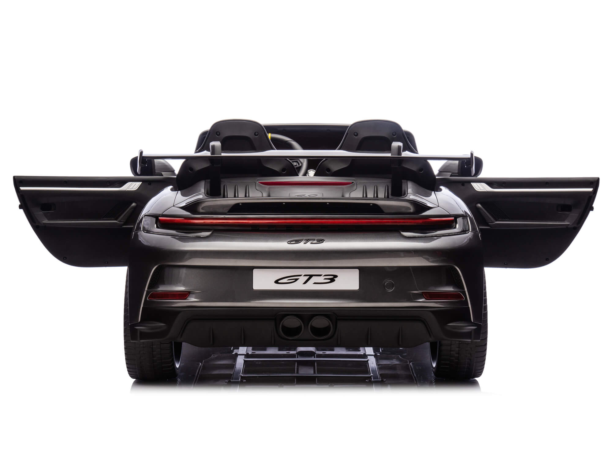 Porsche 911 GT3 24V Kids 2 (Two) Seater Ride On Car | Gray