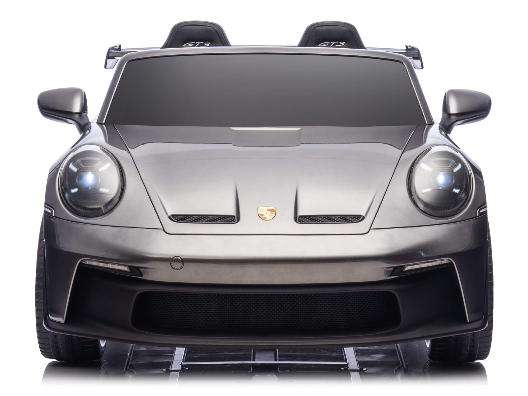 Porsche 911 GT3 24V Kids 2 (Two) Seater Ride On Car | Gray