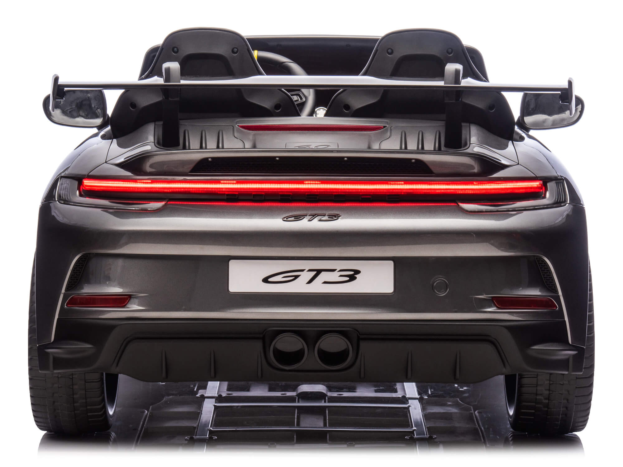 Porsche 911 GT3 24V Kids 2 (Two) Seater Ride On Car | Gray