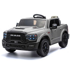 Dodge Ram 2500 Rebel 24V Kids Ride-On Car Truck with R/C Parental Remote | Gray