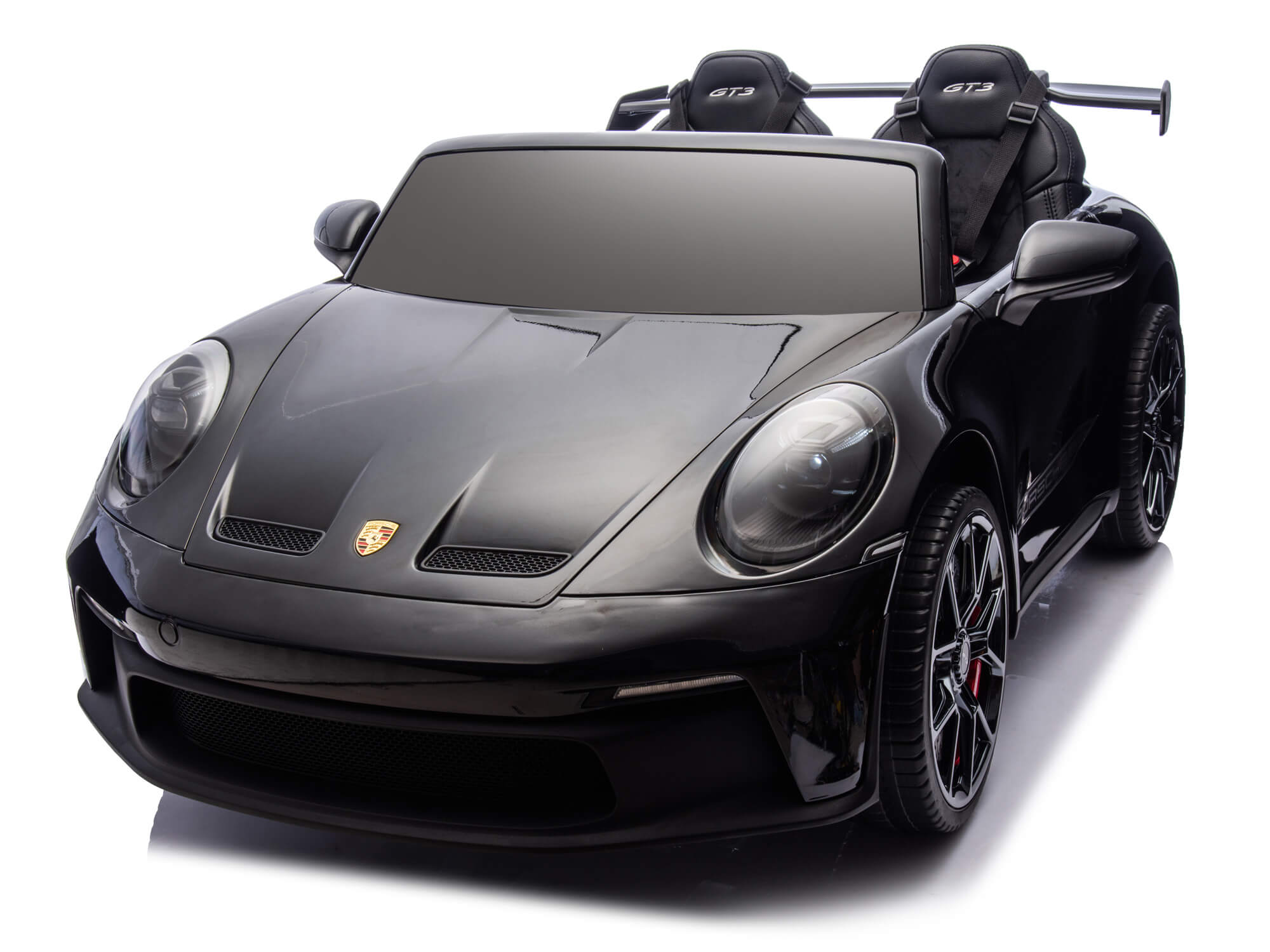 Porsche 911 GT3 24V Kids 2 (Two) Seater Ride On Car | Black