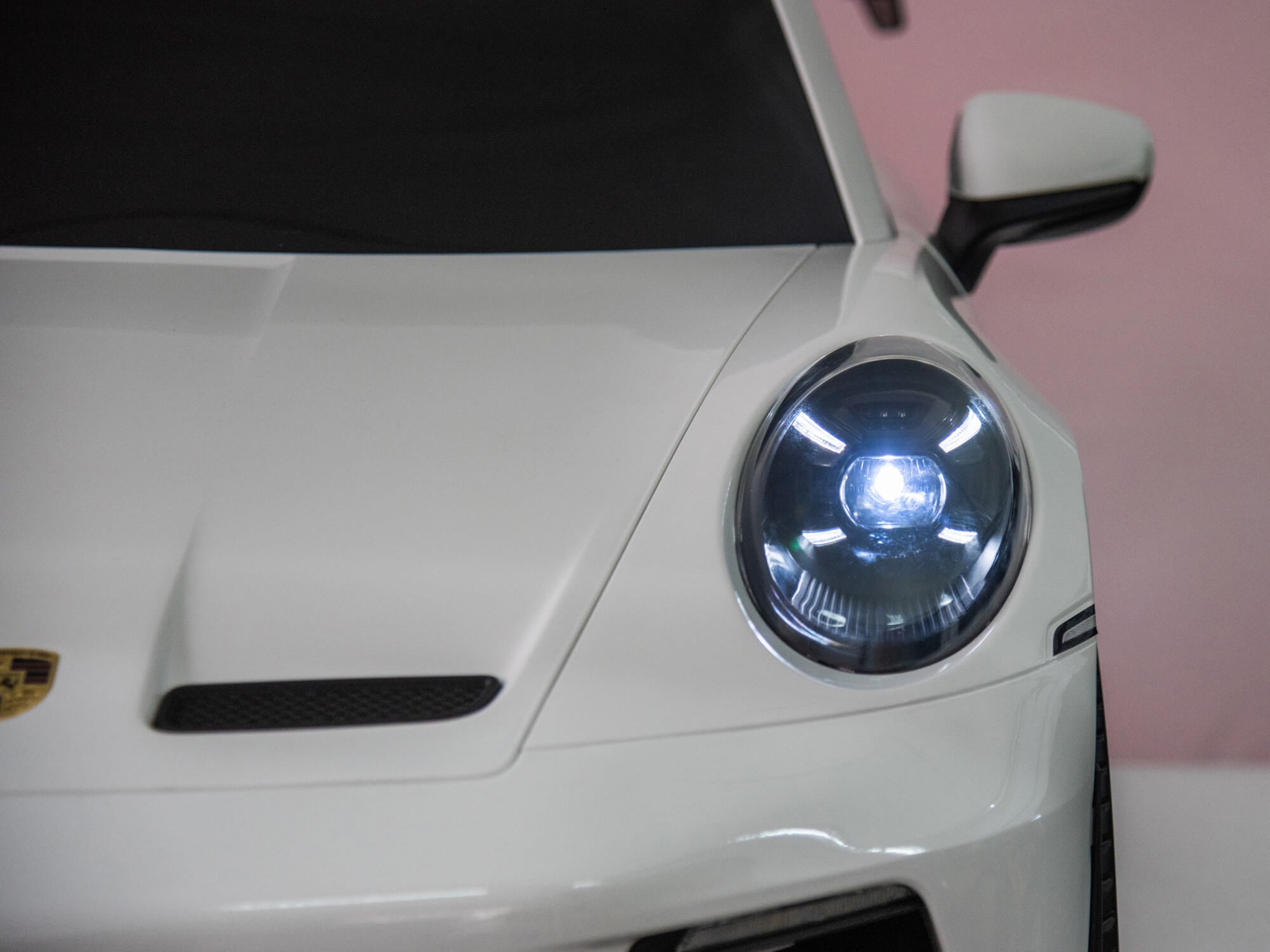 Porsche 911 GT3 24V Kids 2 (Two) Seater Ride On Car | White