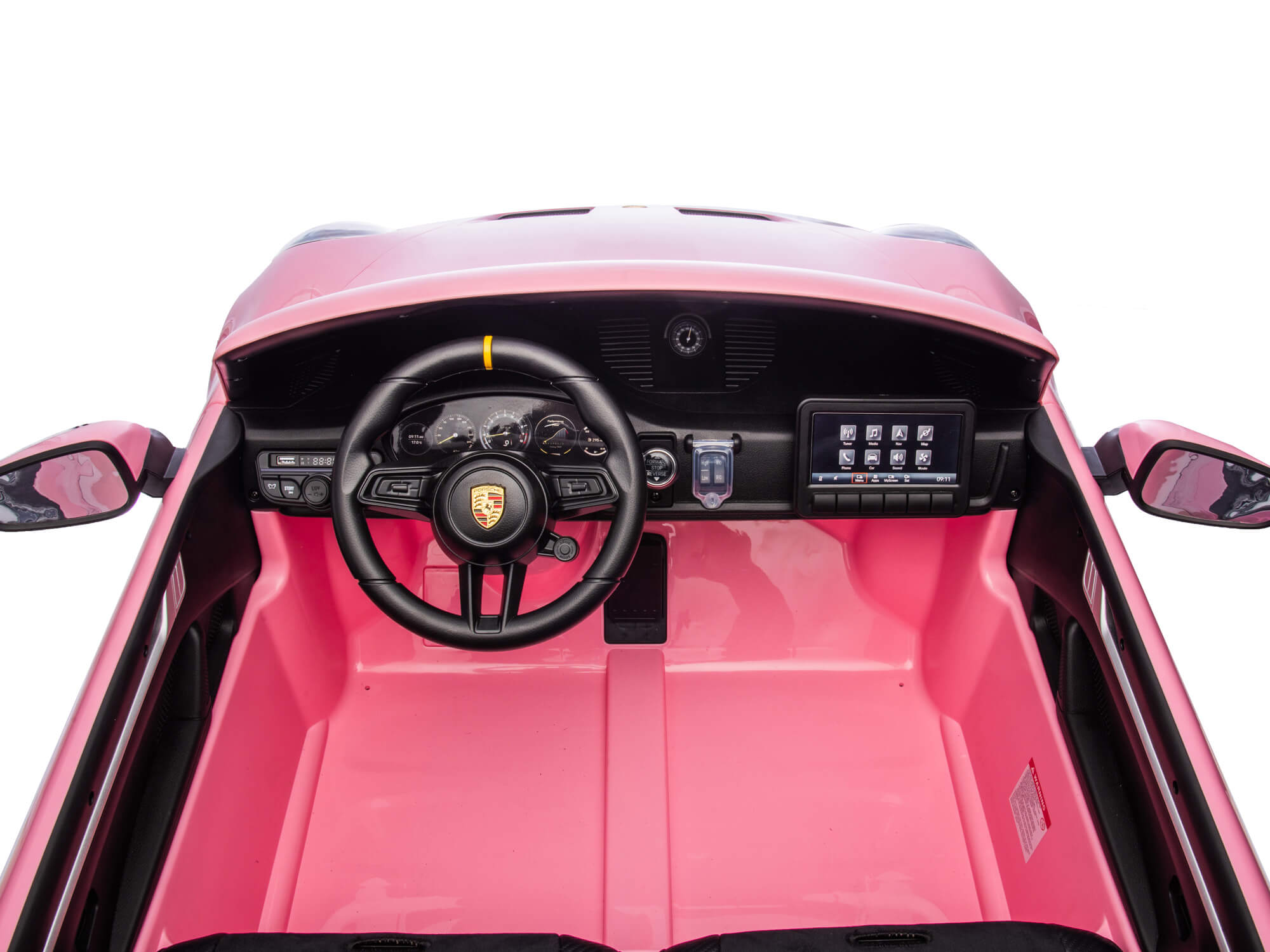 Moderno Kids Porsche 911 GT3 24V Kids 2 (Two) Seater Ride On Car | Pink
