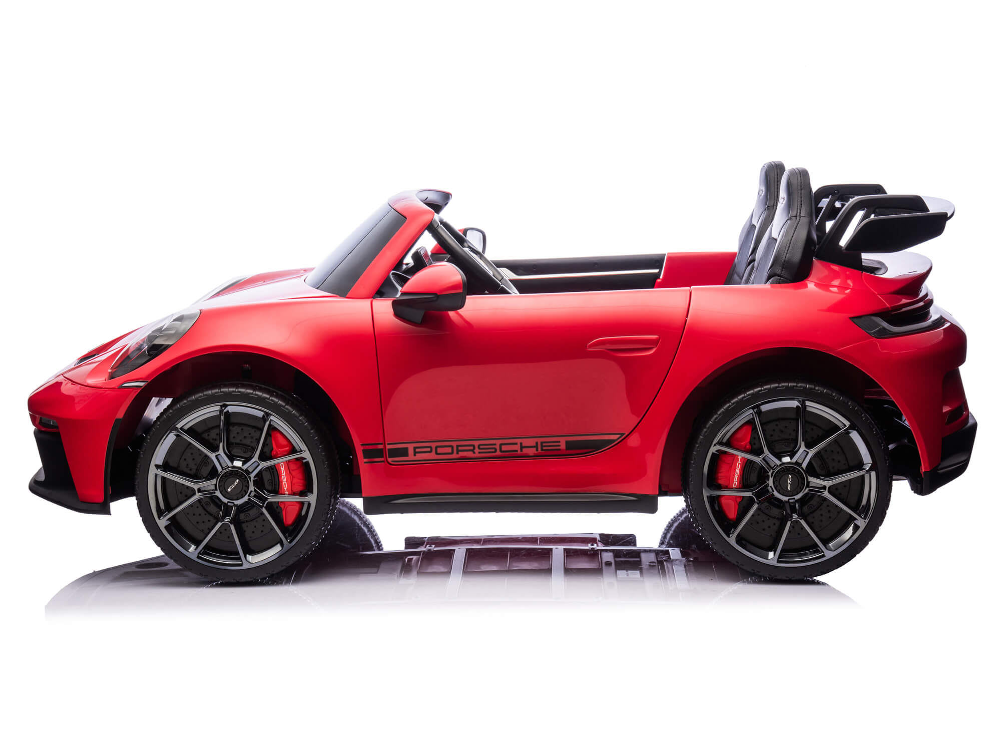 Moderno Kids Porsche 911 GT3 24V Kids 2 (Two) Seater Ride On Car | Red