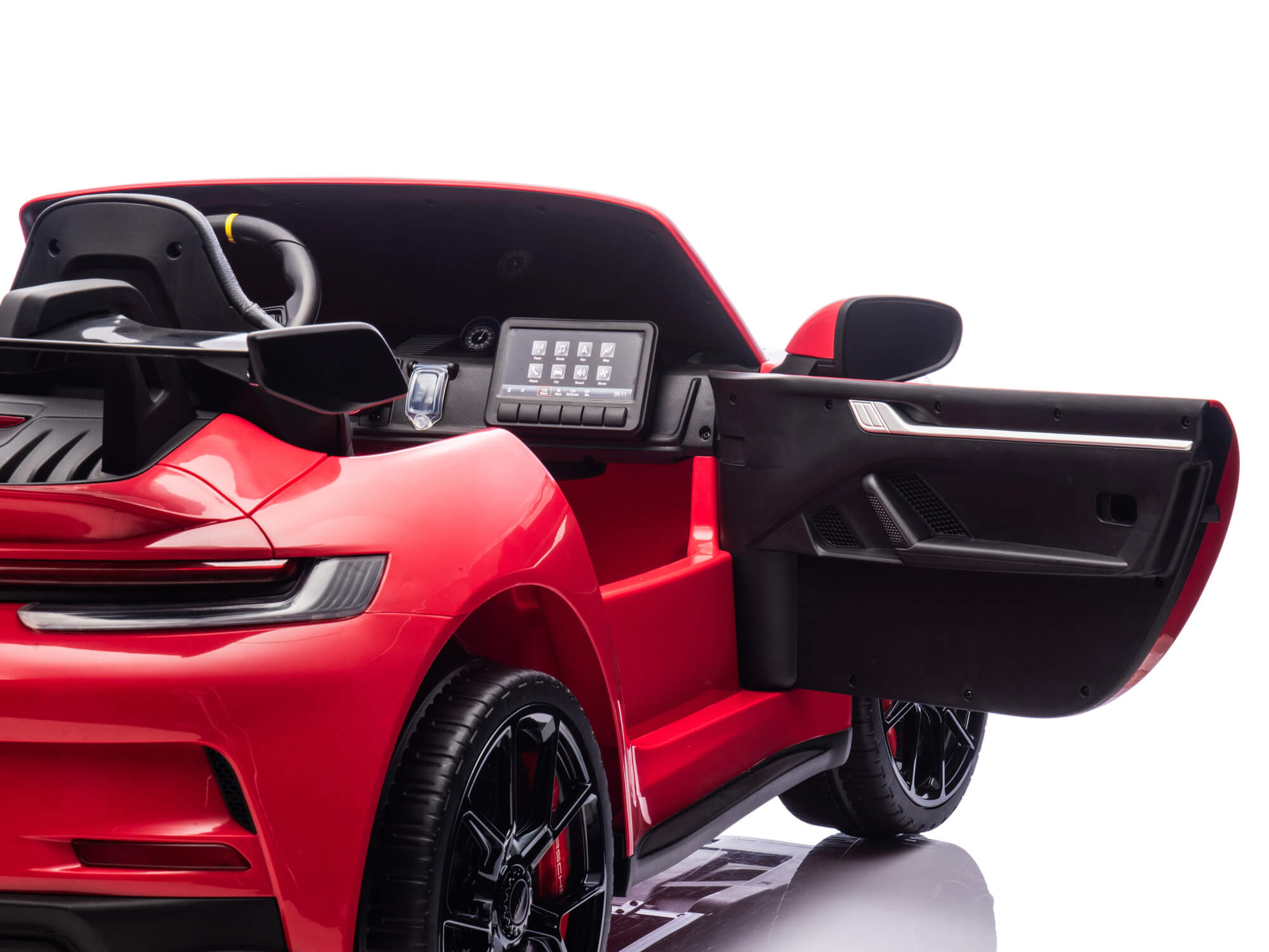 Moderno Kids Porsche 911 GT3 24V Kids 2 (Two) Seater Ride On Car | Red