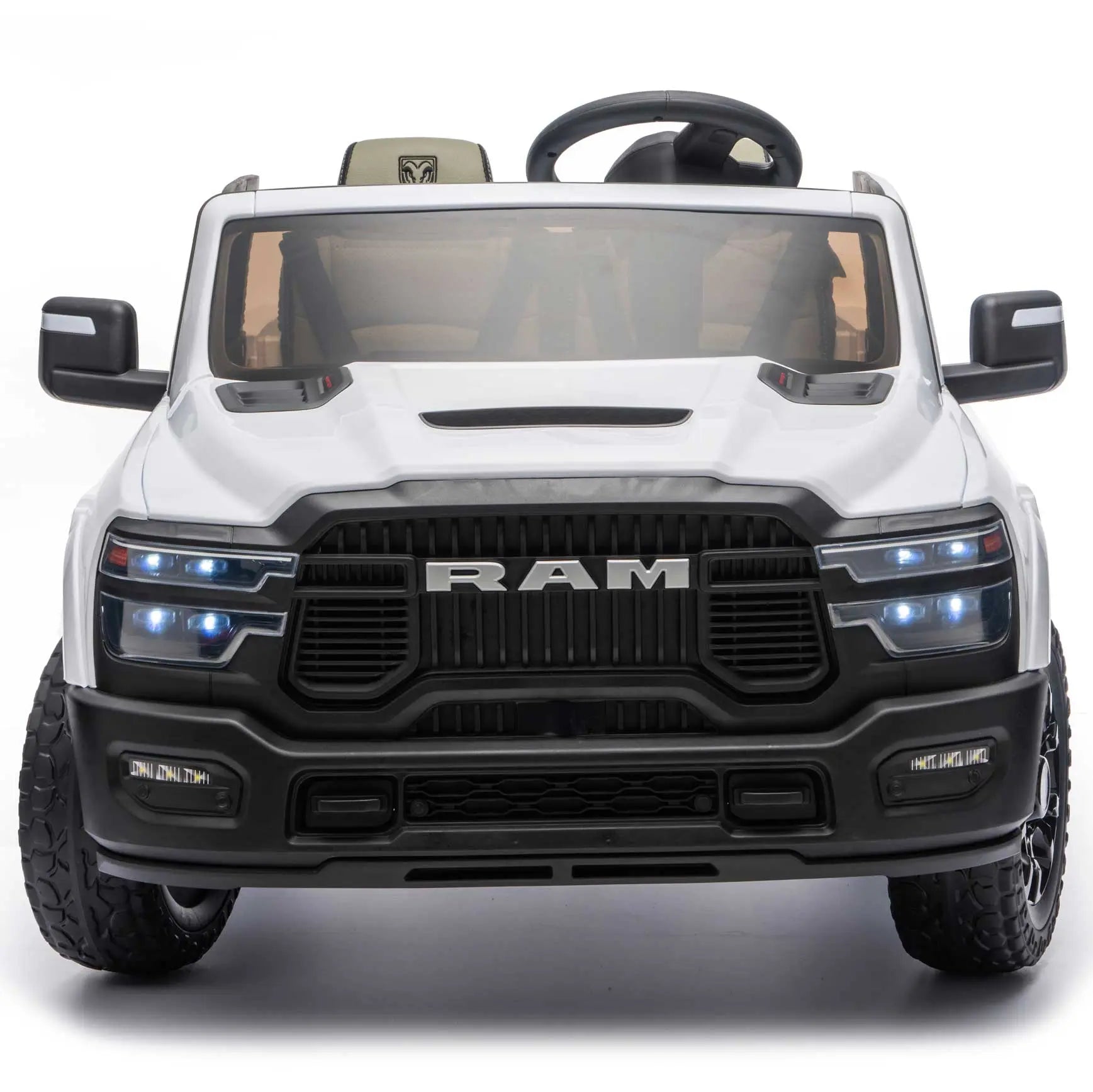 Moderno Kids Dodge Ram 2500 Rebel | White