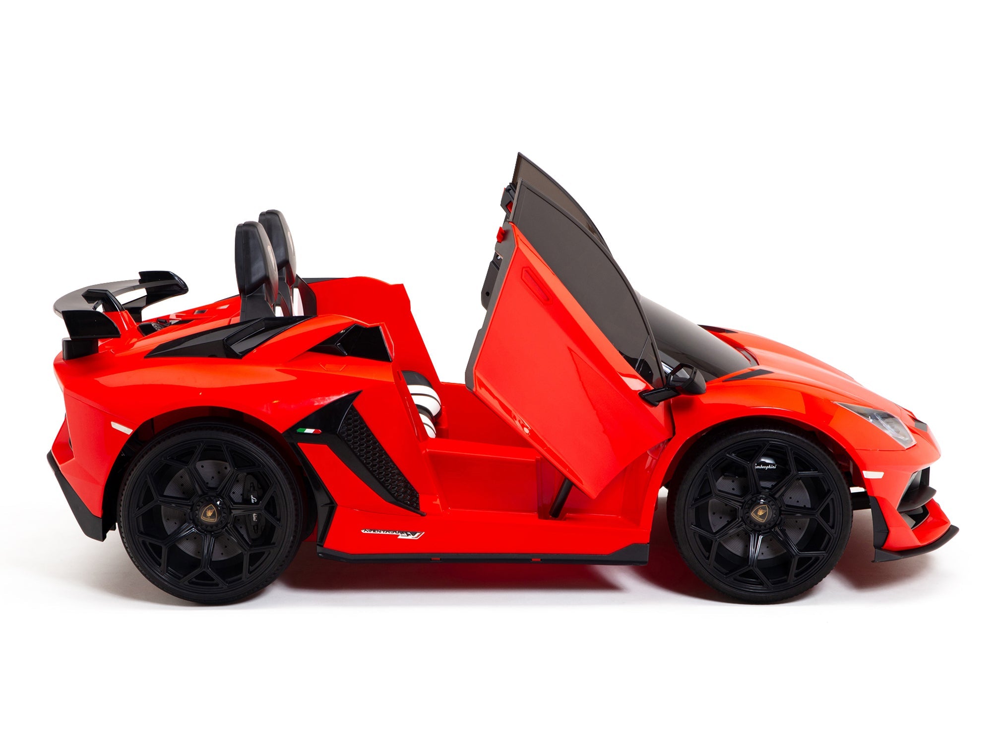 Moderno Kids Lamborghini Aventador SVJ Drift Edition 24V Kids Ride-On Car with R/C Parental Remote | Red