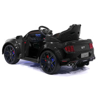 Moderno Kids Ford Mustang GT Custom Edition 24V Kids Ride-On Car with R/C Parental Remote | Black