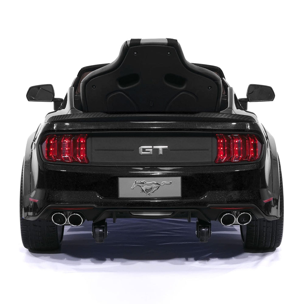 Moderno Kids Ford Mustang GT Custom Edition 24V Kids Ride-On Car with R/C Parental Remote | Black