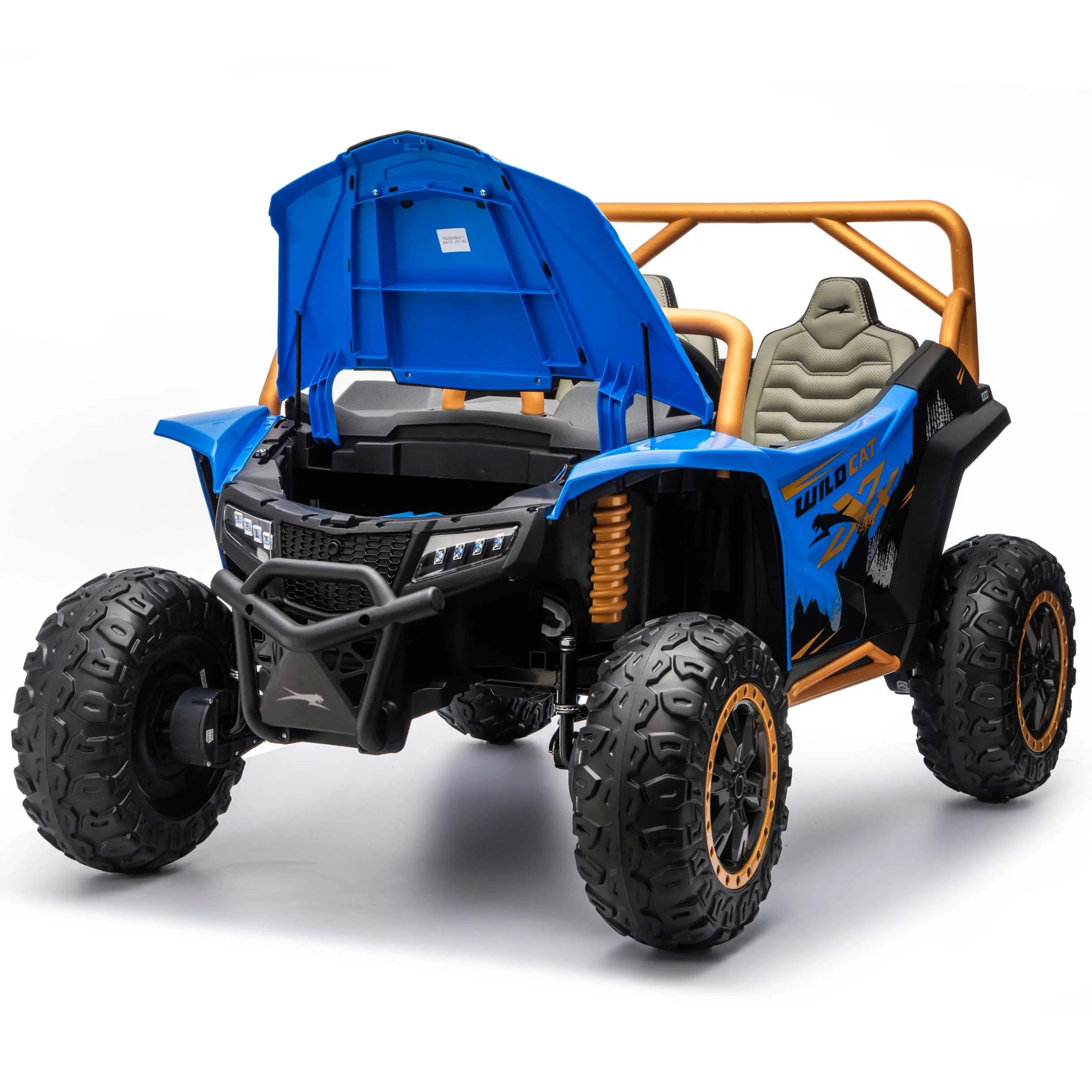 Moderno Kids Arctic Cat XL 24V 4WD Kids Ride-On UTV with R/C Parental Remote | Blue