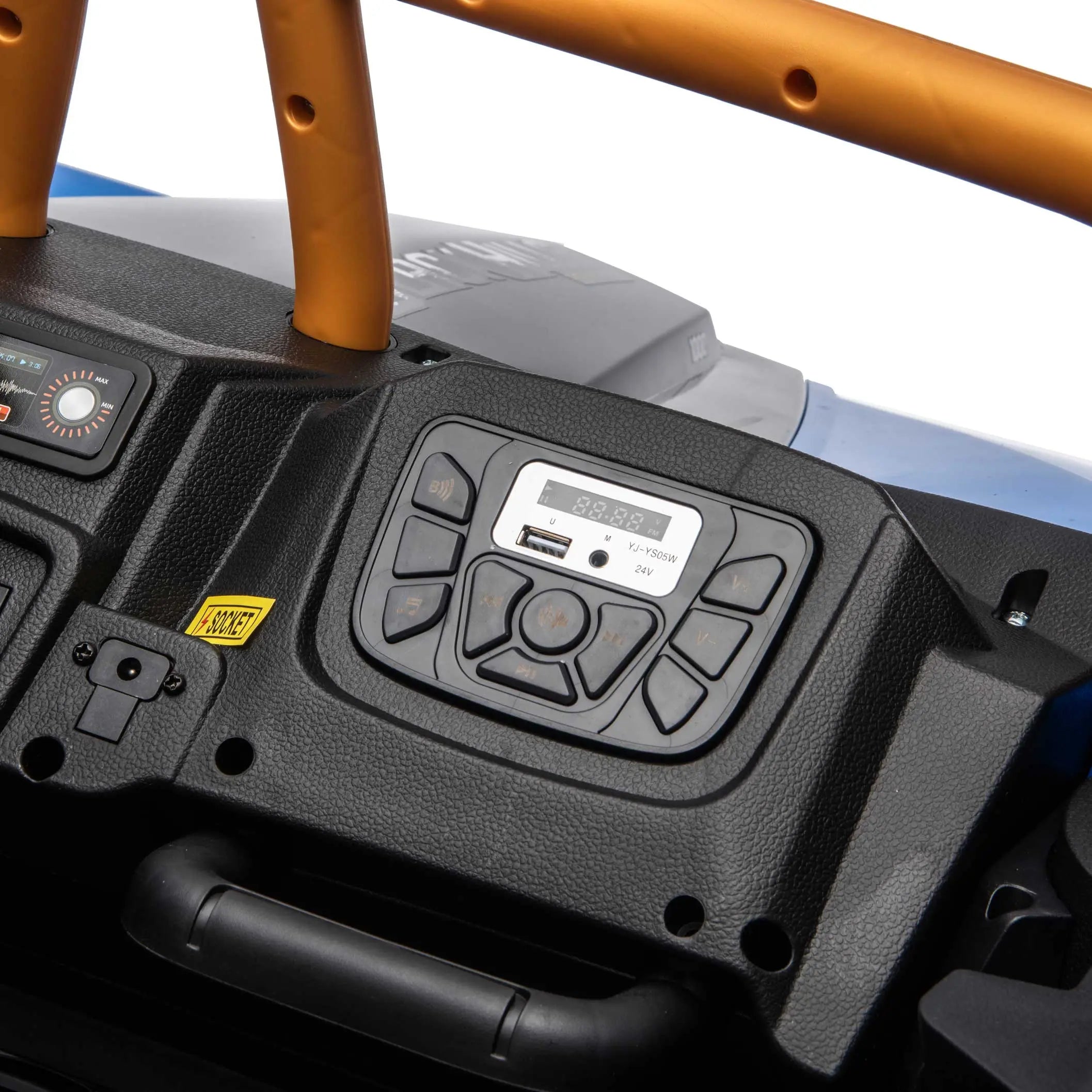 Moderno Kids Arctic Cat XL 24V 4WD Kids Ride-On UTV with R/C Parental Remote | Blue