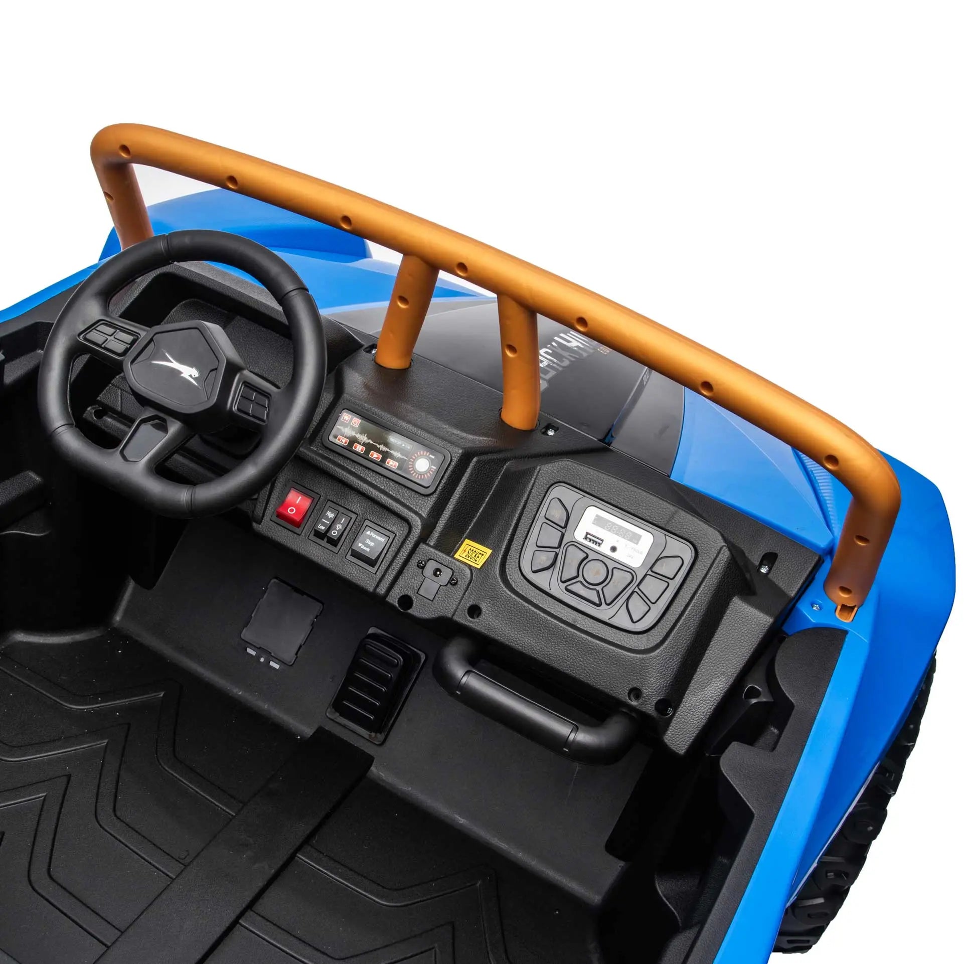 Moderno Kids Arctic Cat XL 24V 4WD Kids Ride-On UTV with R/C Parental Remote | Blue