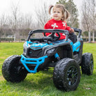 Can-Am Maverick Custom Edition 24V Kids Ride-On UTV Buggy Car | Blue