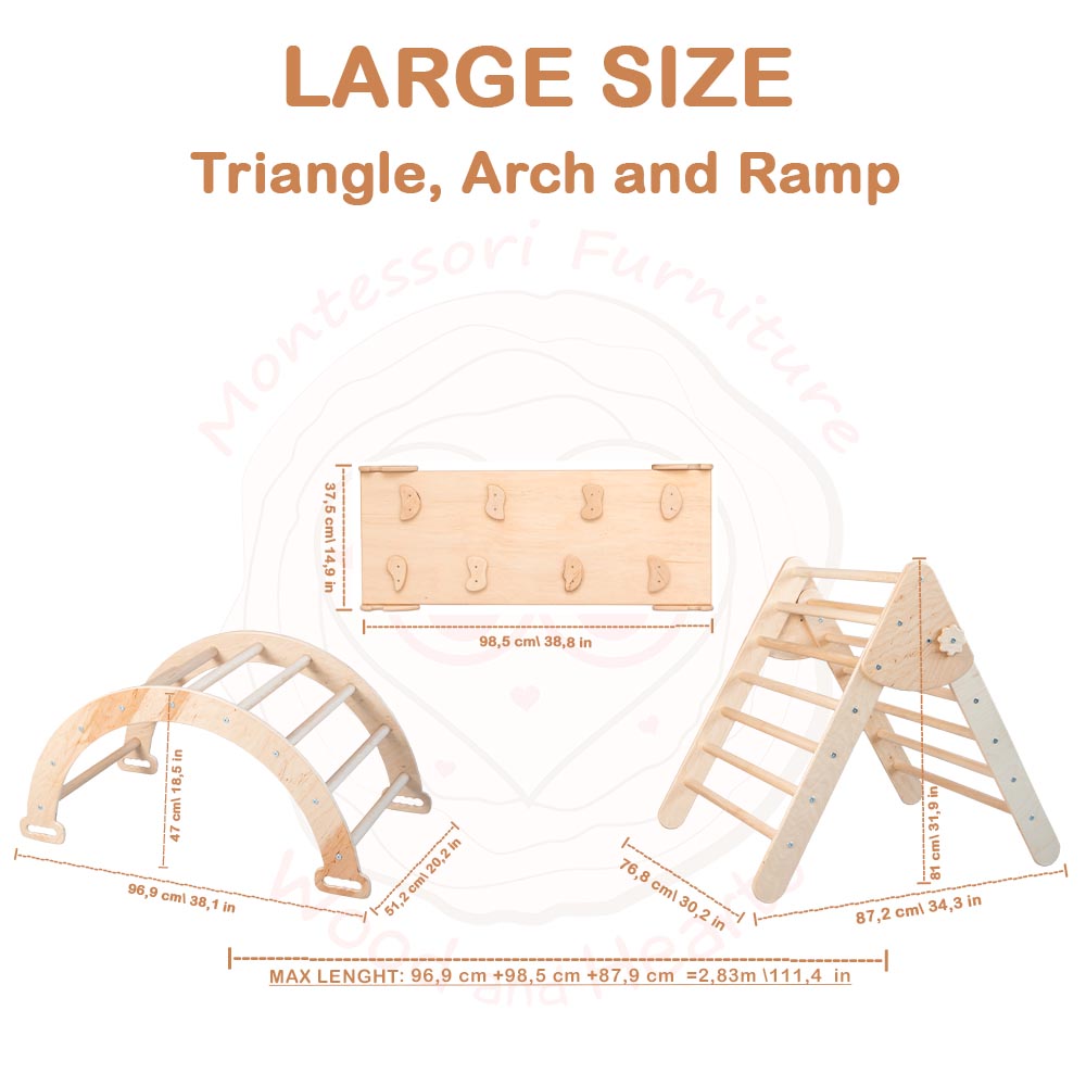 Kids Montessori Climbing Set of 3