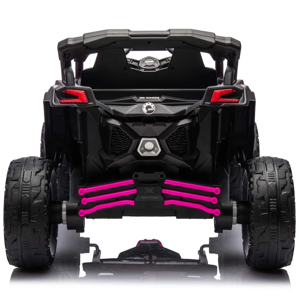 Moderno Kids Can-Am Maverick Custom Edition 24V Kids Ride-On UTV Buggy Car | Deep Pink
