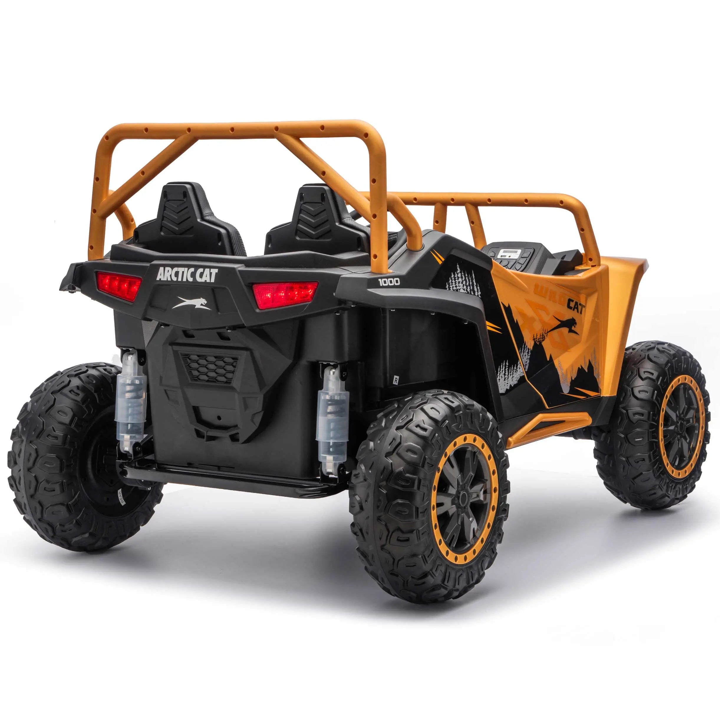 Moderno Kids Arctic Cat XL 24V 4WD Kids Ride-On UTV with R/C Parental Remote | Honey Gold