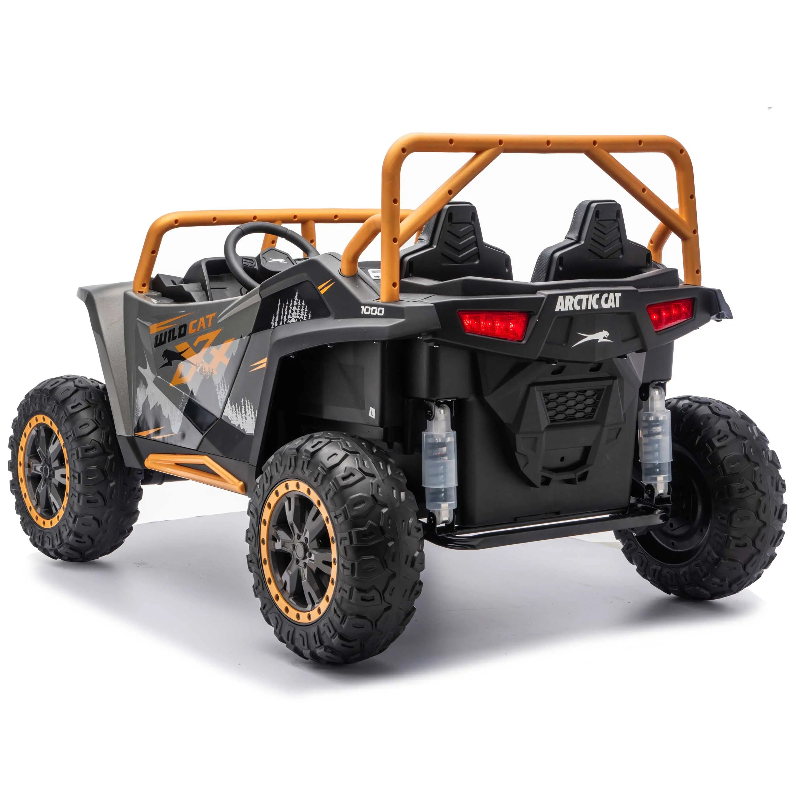 Moderno Kids Arctic Cat XL 24V 4WD Kids Ride-On UTV with R/C Parental Remote | Gray