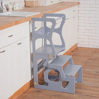 Moderno Kids Kids Convertible Kitchen Tower