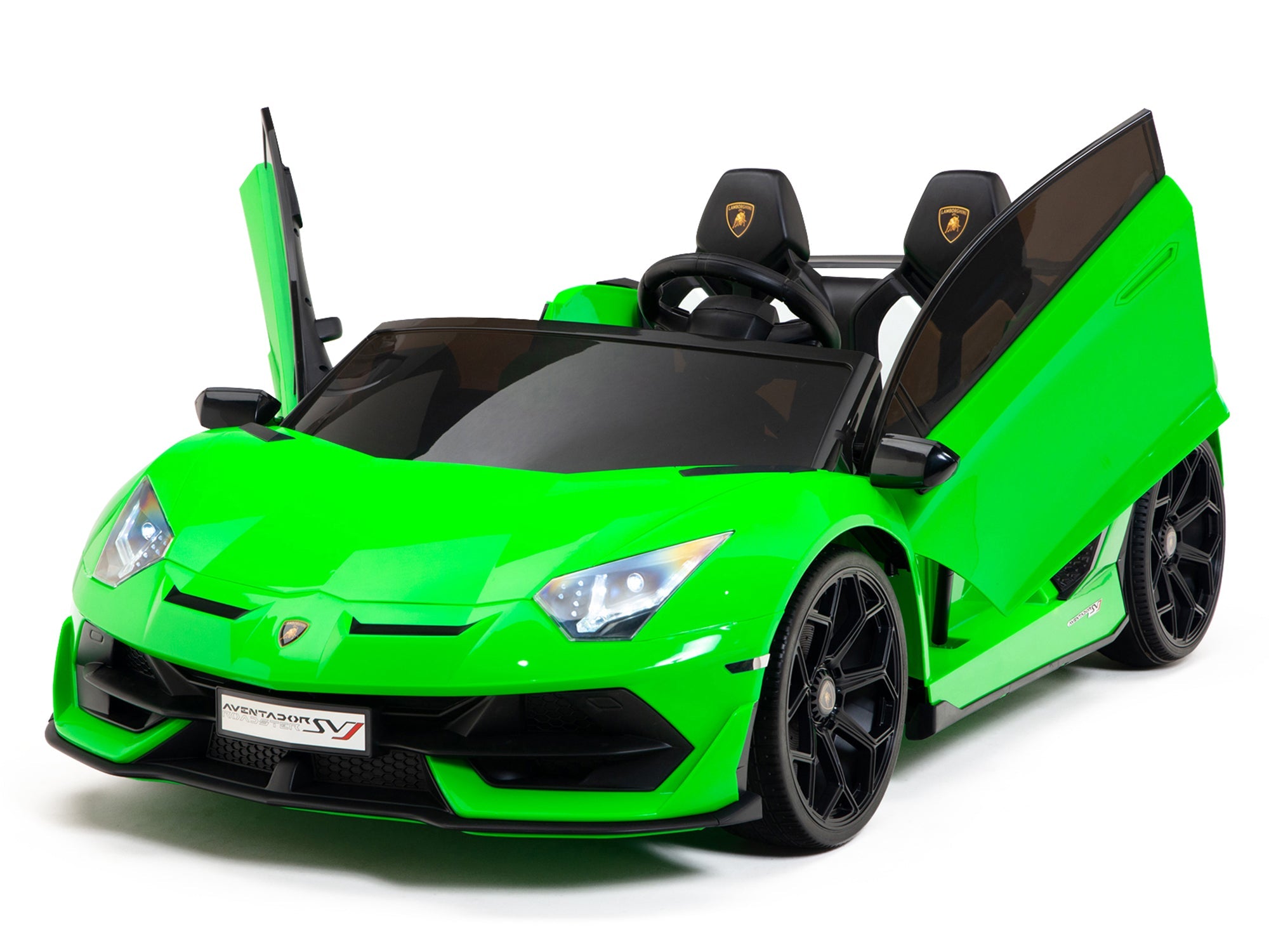 Moderno Kids Lamborghini Aventador SVJ Drift Edition 24V Kids Ride-On Car with R/C Parental Remote | Green