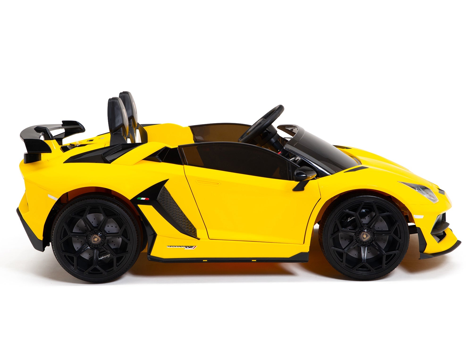 Moderno Kids Lamborghini Aventador SVJ Drift Edition 24V Kids Ride-On Car with R/C Parental Remote | Yellow